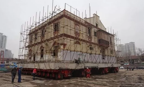 平移動老建筑，傾角傳感器起到關(guān)鍵作用
