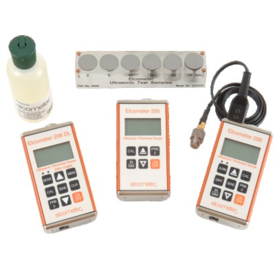 英國(guó)易高Elcometer 205, 206 & 206DL 超聲波測(cè)厚儀