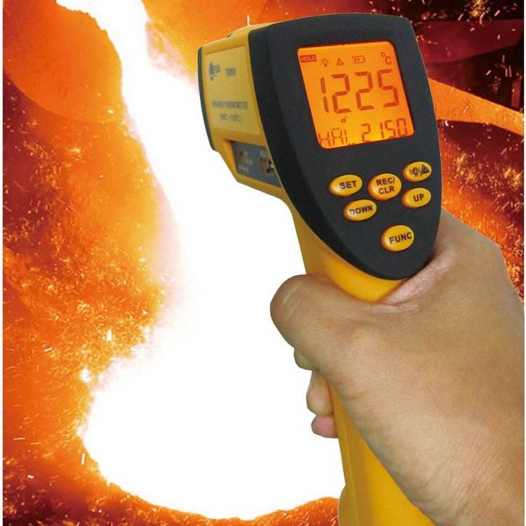 200℃~2150℃鋼水、鐵水、銅水冶金專用紅外測溫儀